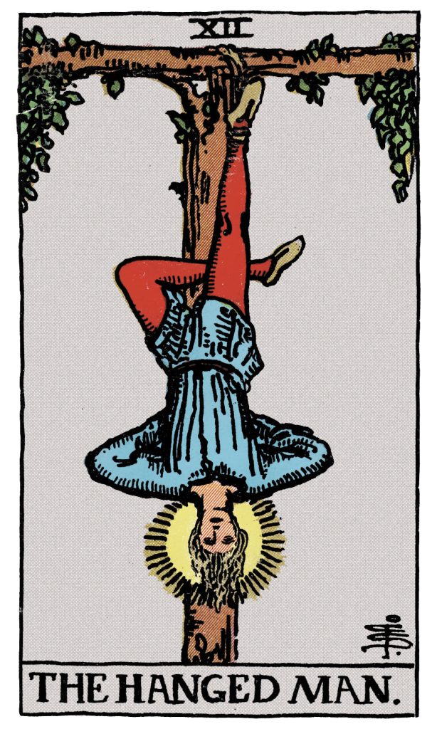 Lá Bài Tarot Hằng Ngày 2026-06-19 – Kẻ Treo Cổ (Chính Vị)