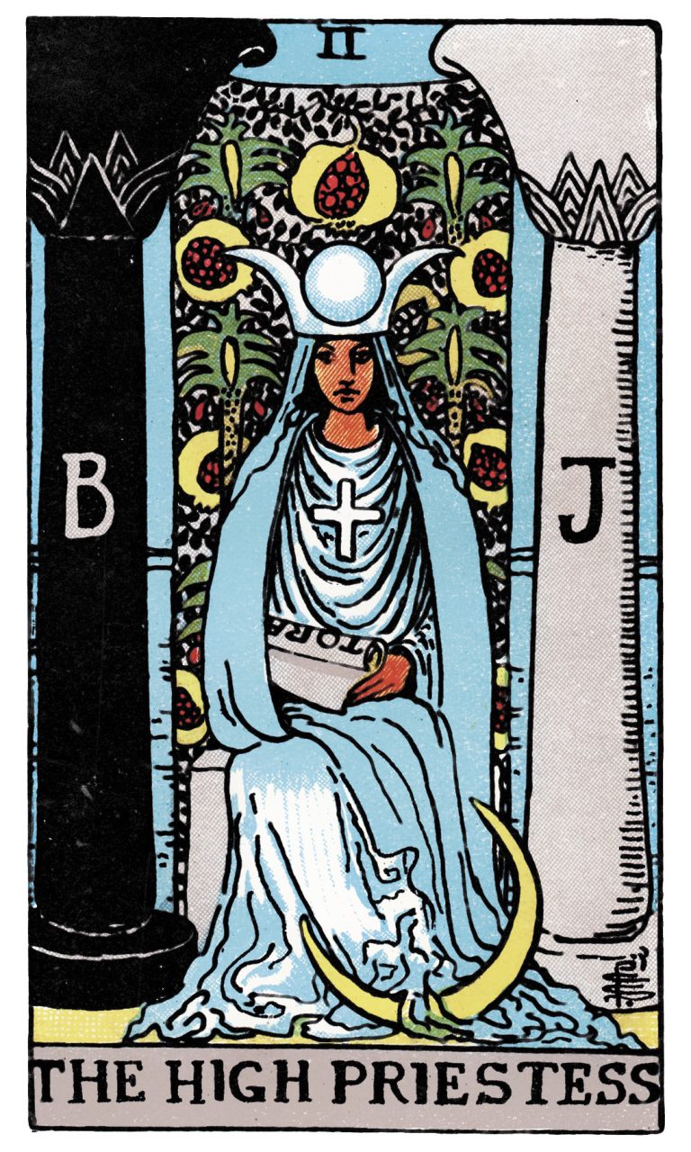 Tarot Bài The High Priestess – Ý Nghĩa Lá Bài Nữ Tế Thượng Chi Tiết