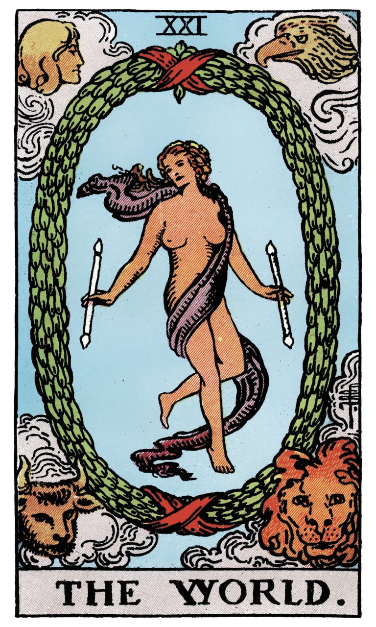 Lá Bài The World – Nghĩa Lá Bài Tarot
