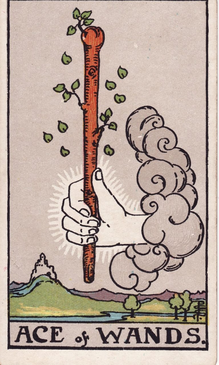 Lá Bài Ace of Wands – Nghĩa Lá Bài Tarot