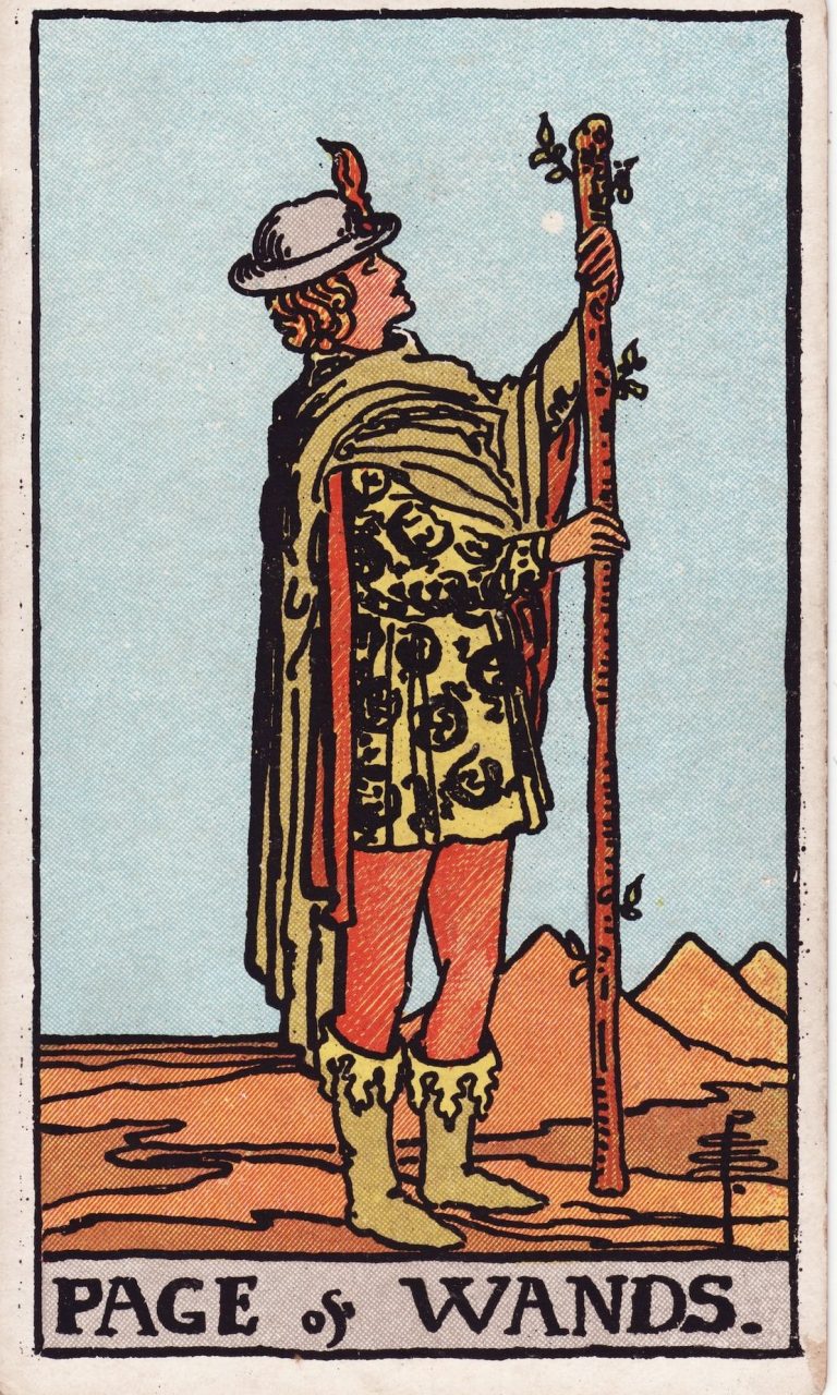 Lá Bài Page of Wands – Nghĩa Lá Bài Tarot